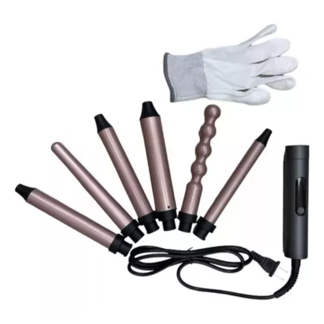 Miniatura 2 de Pinza Rizador 6 En 1 Para Cabello